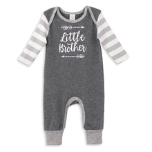 Load image into Gallery viewer, Tesa Babe - Baby Boy&#39;s &quot;Little Brother&quot; Cotton Romper
