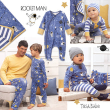 Load image into Gallery viewer, Tesa Babe - Baby Boy&#39;s Rocketman Bamboo Romper
