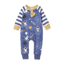 Load image into Gallery viewer, Tesa Babe - Baby Boy&#39;s Rocketman Bamboo Romper
