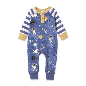 Tesa Babe - Baby Boy's Rocketman Bamboo Romper