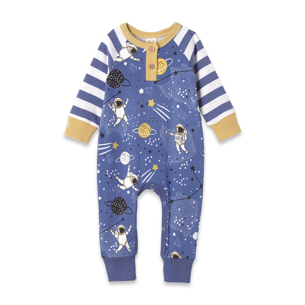Tesa Babe - Baby Boy's Rocketman Bamboo Romper