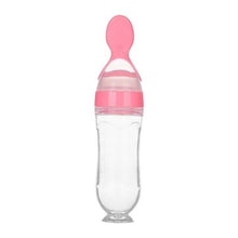 Load image into Gallery viewer, Busy Mom Mess-Free Squeeze Baby Food Bottle
