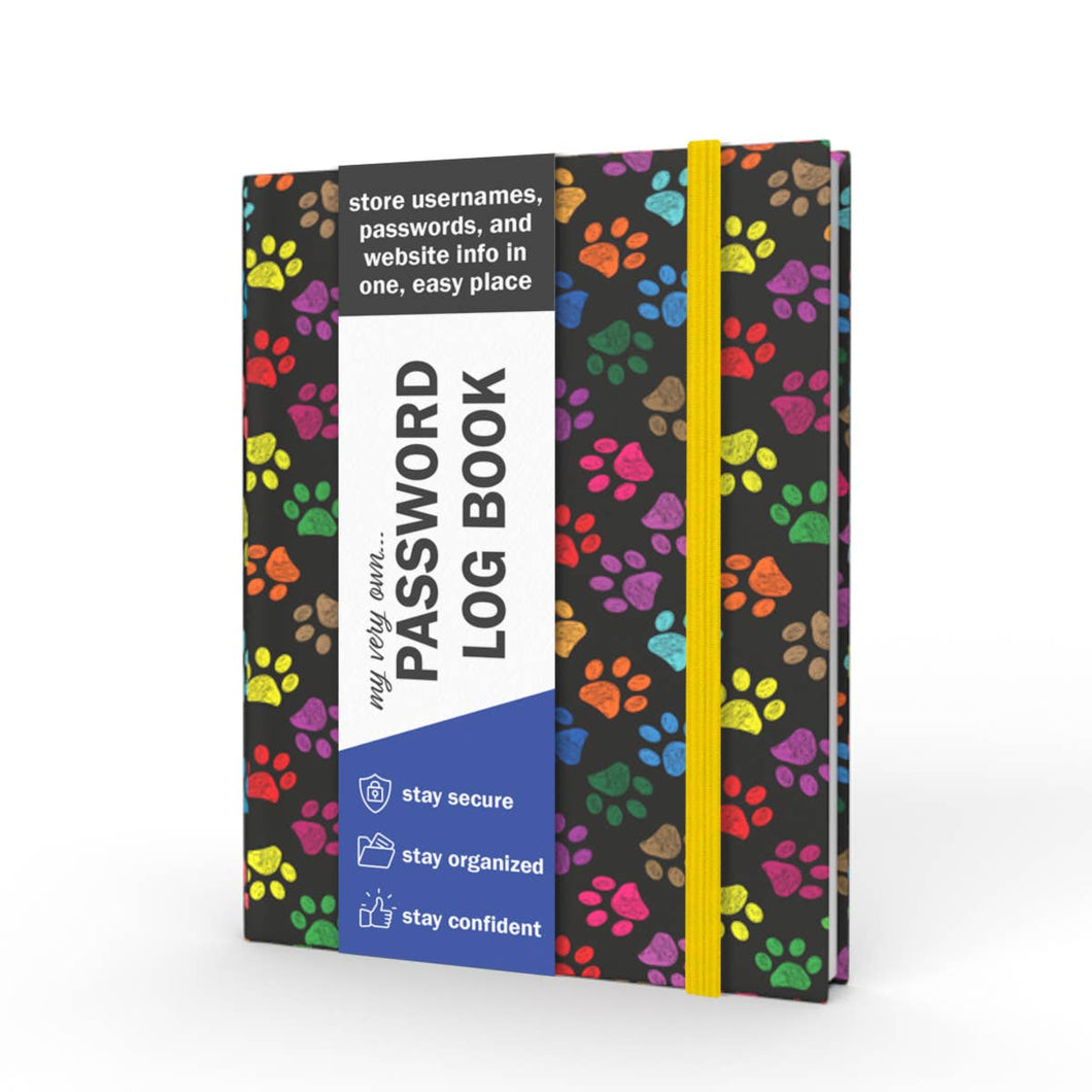 Back to School Password + Username Log Book | Paws